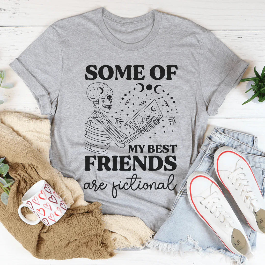 Some Of My Best Friends Are Fictional Tee product image 2