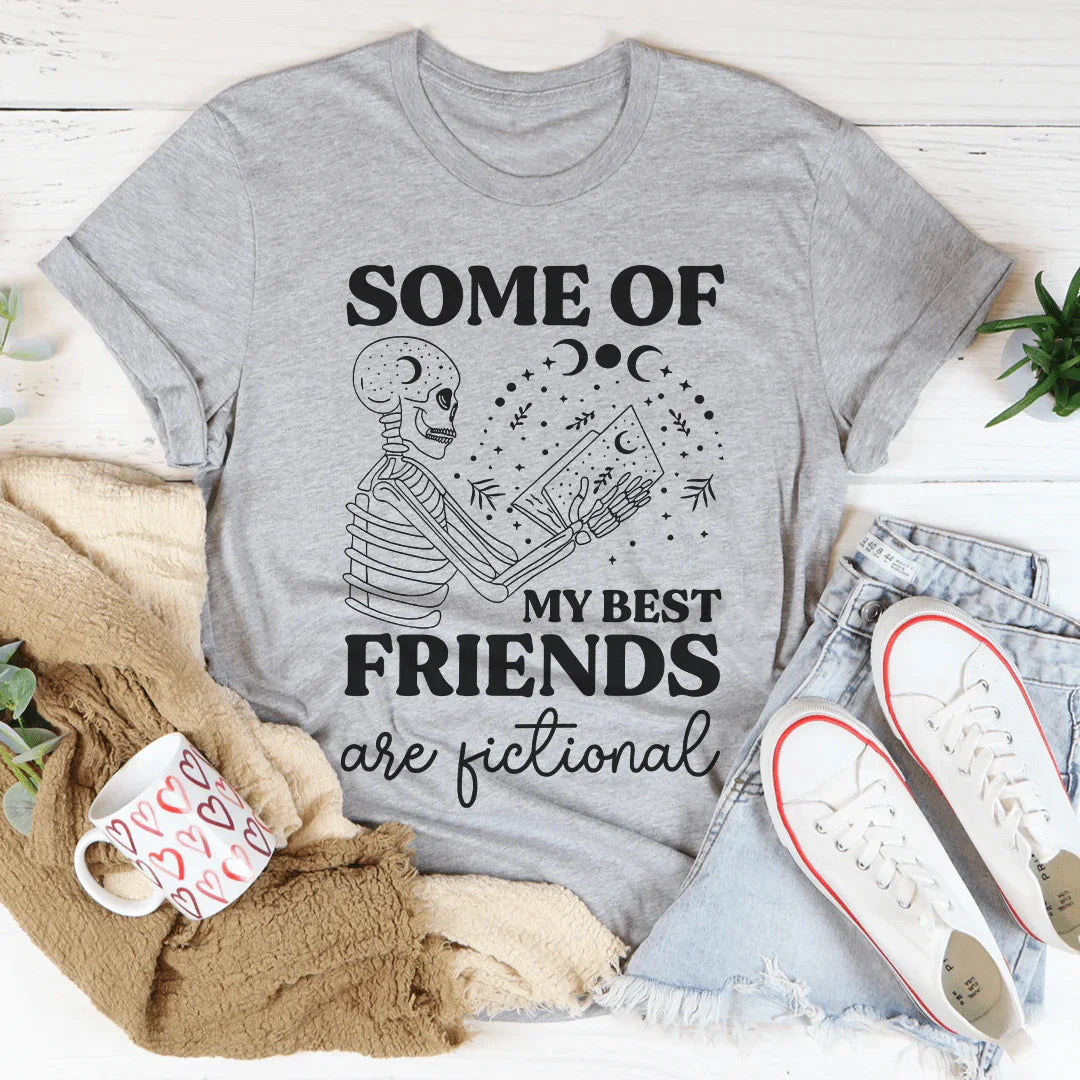 Some Of My Best Friends Are Fictional Tee product image 2