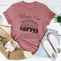 Dark Comedy Sarcastic Graphic T-Shirt – \"SOME PEOPLE are product image 1
