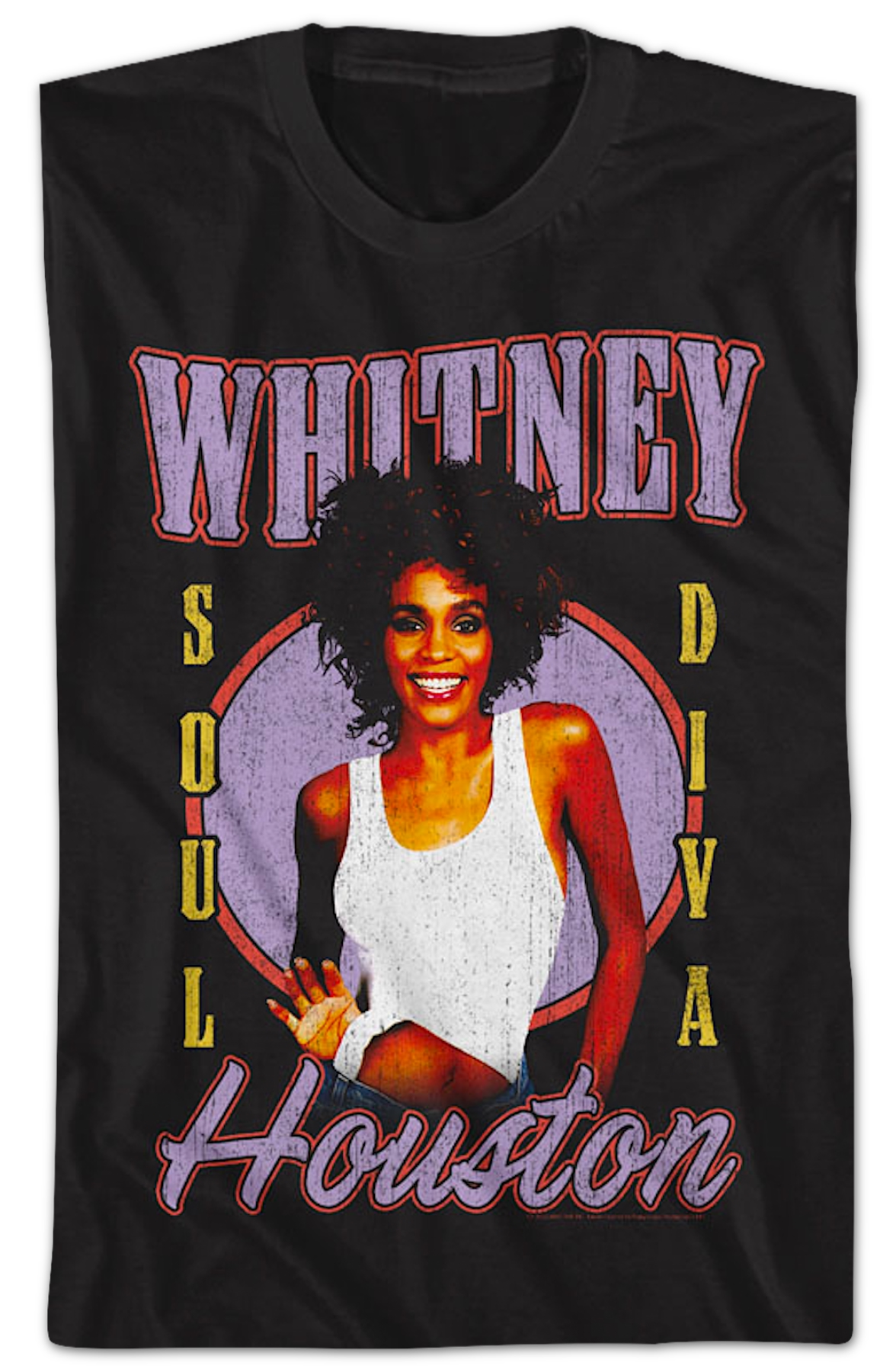 Soul Diva Whitney Houston T-Shirt product image 2