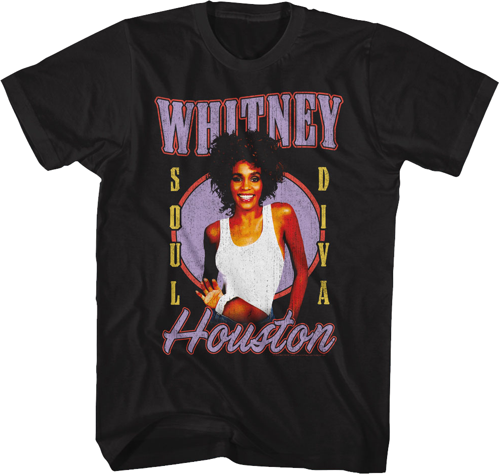 Soul Diva Whitney Houston T-Shirt product image 1
