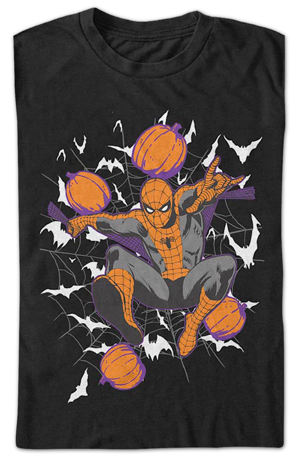 Spider-Man Halloween Marvel Comics T-Shirt product image 2