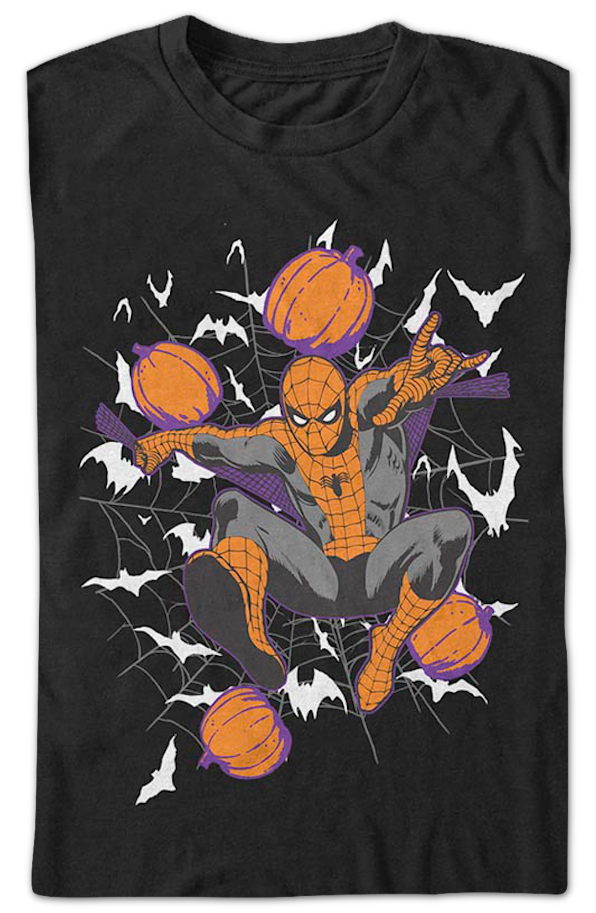 Spider-Man Halloween Marvel Comics T-Shirt product image 2