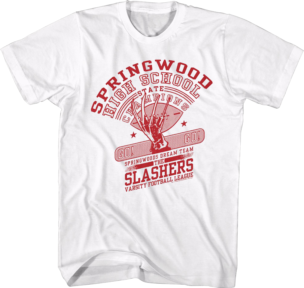 Springwood Slashers Nightmare On Elm Street T-Shirt product image 1