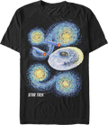 Starry Enterprise Star Trek T-Shirt product image 1