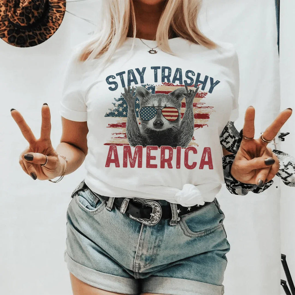 Stay Trashy America Tee product image 1