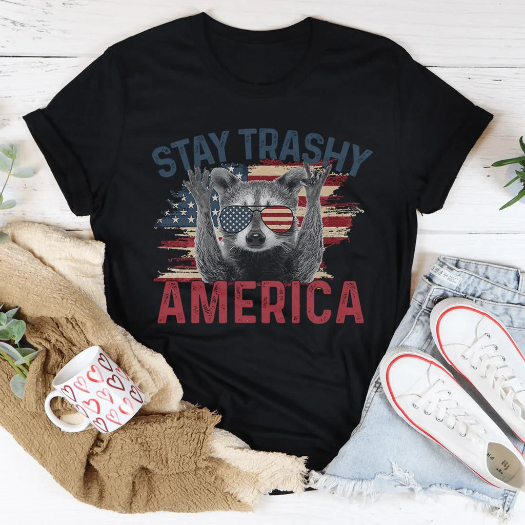Stay Trashy America Tee product image 4