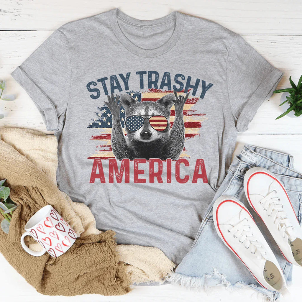 Stay Trashy America Tee product image 3