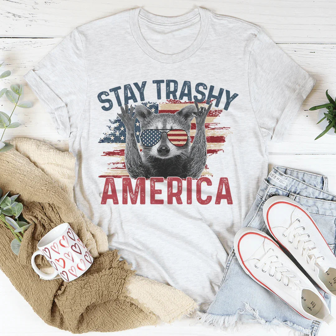 Stay Trashy America Tee product image 2