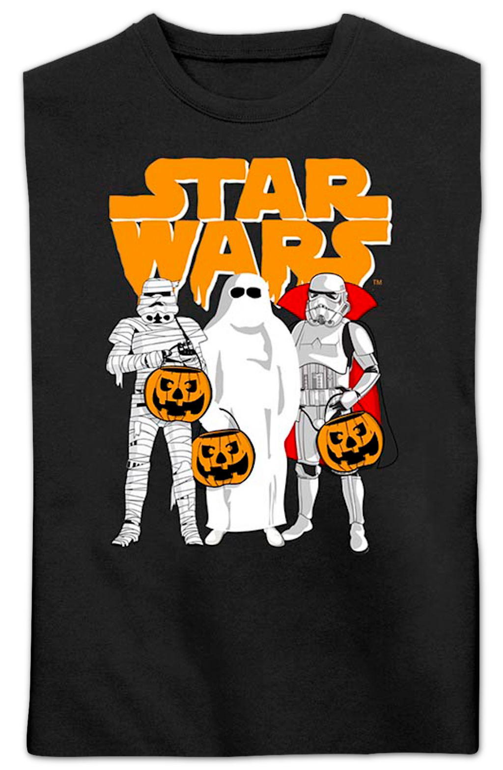 Stormtroopers Trick Or Treating Star Wars Sweatshirt product image 2