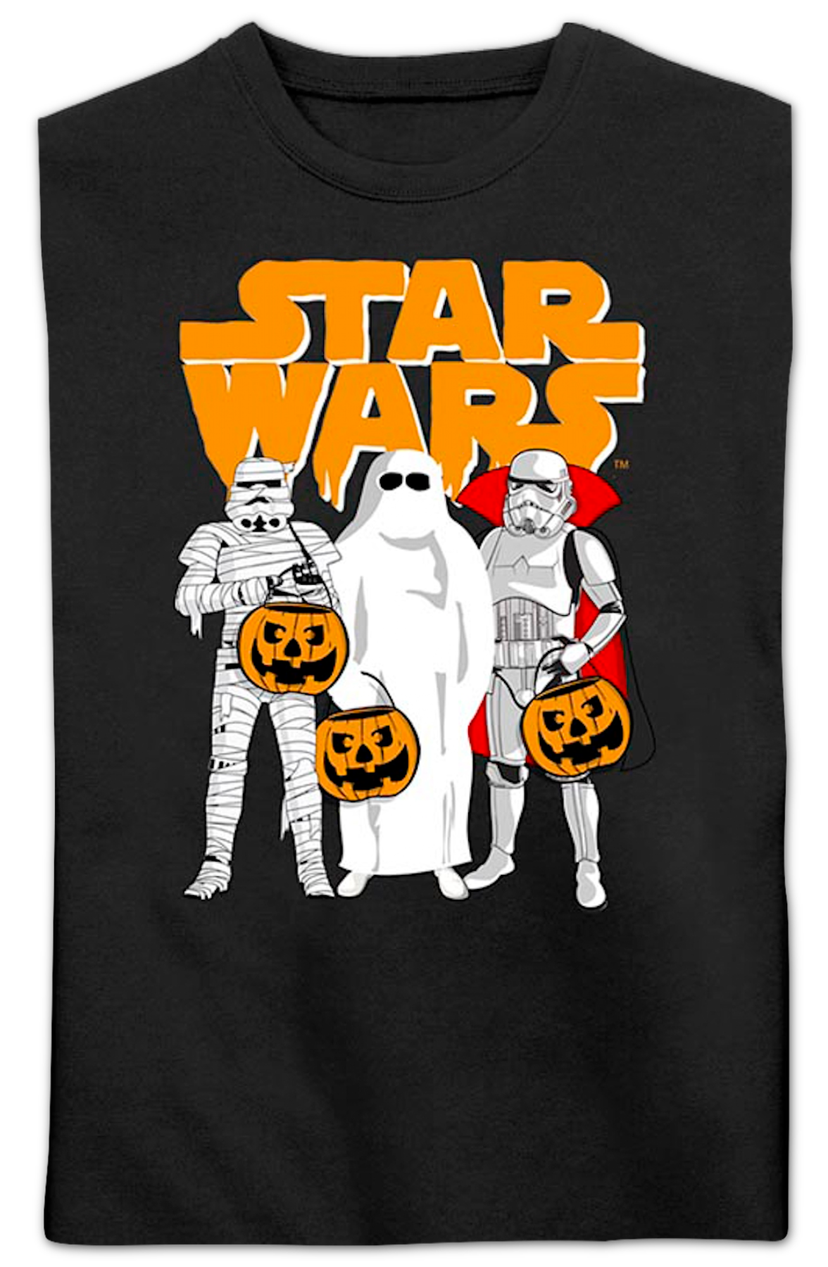 Stormtroopers Trick Or Treating Star Wars Sweatshirt product image 2