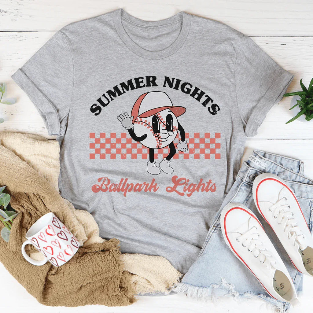 Summer Nights Ballpark Lights Tee product image 3