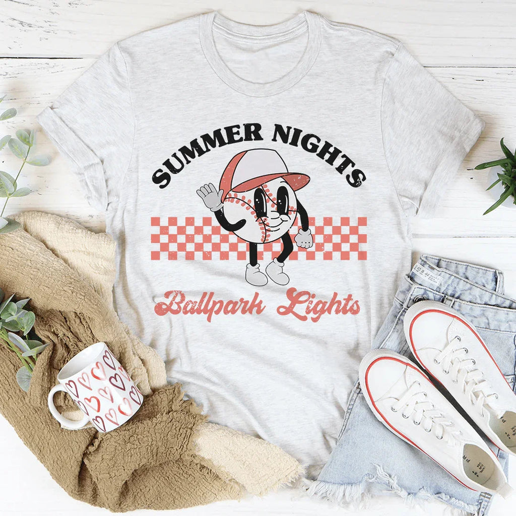 Summer Nights Ballpark Lights Tee product image 2