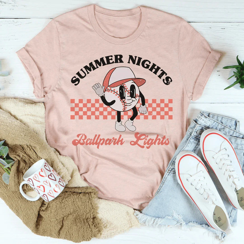 Summer Nights Ballpark Lights Tee product image 4