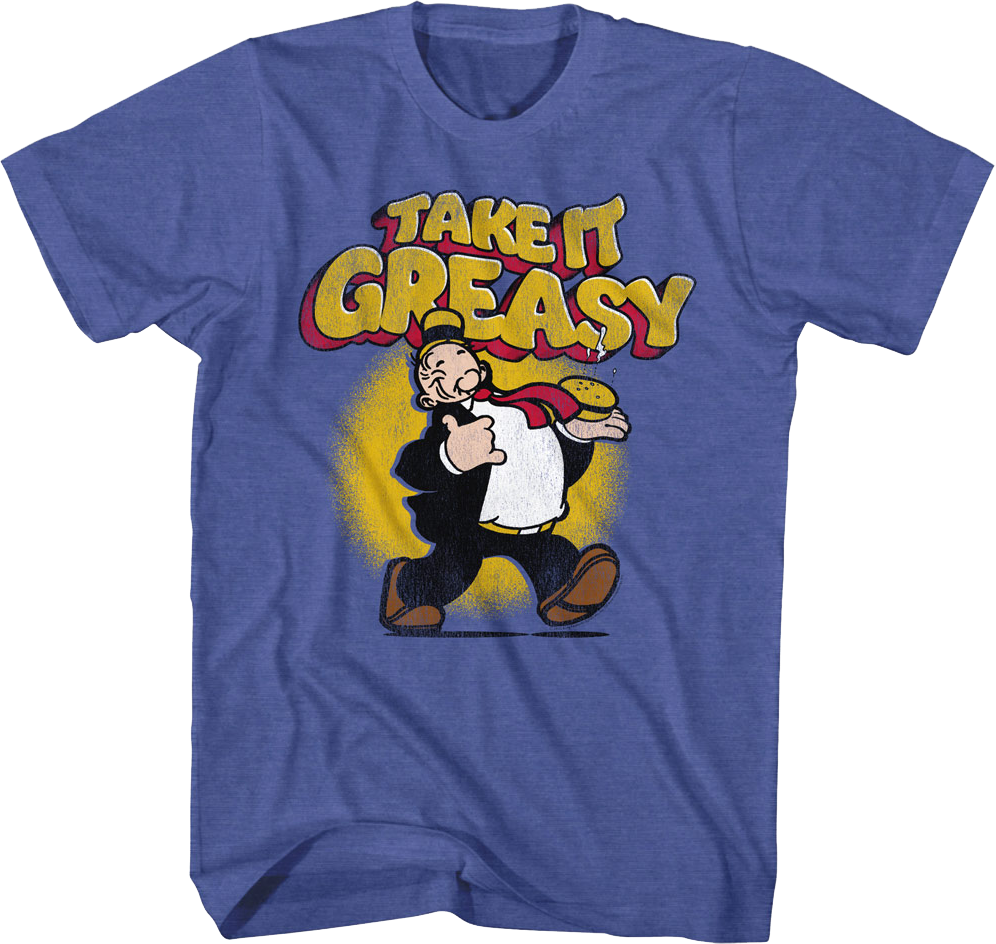 Take It Greasy Popeye T-Shirt product image 1