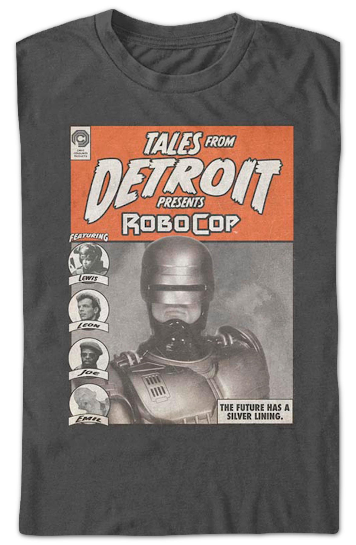 Tales From Detroit Comic Book Robocop T-Shirt product image 2