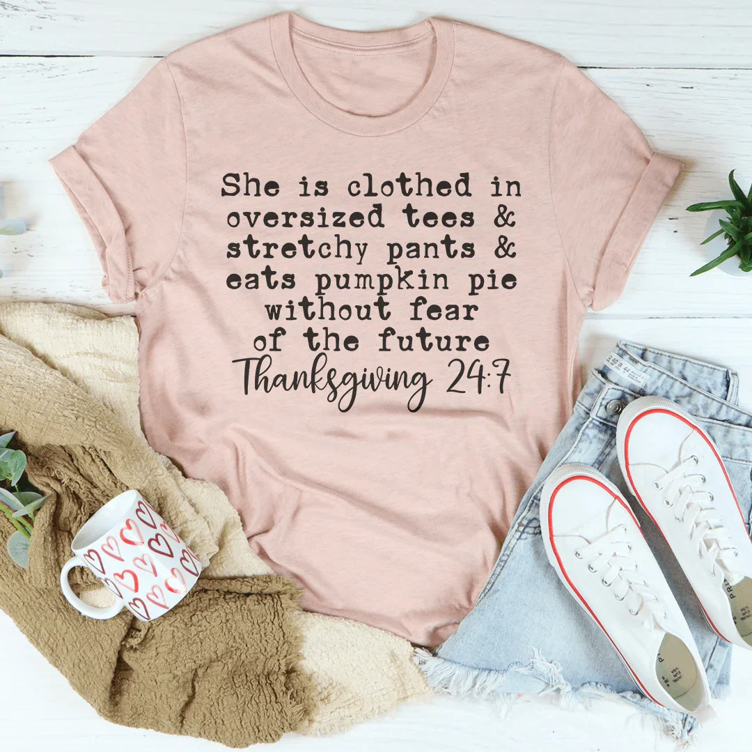 Thanksgiving 24/7 Tee product image 4