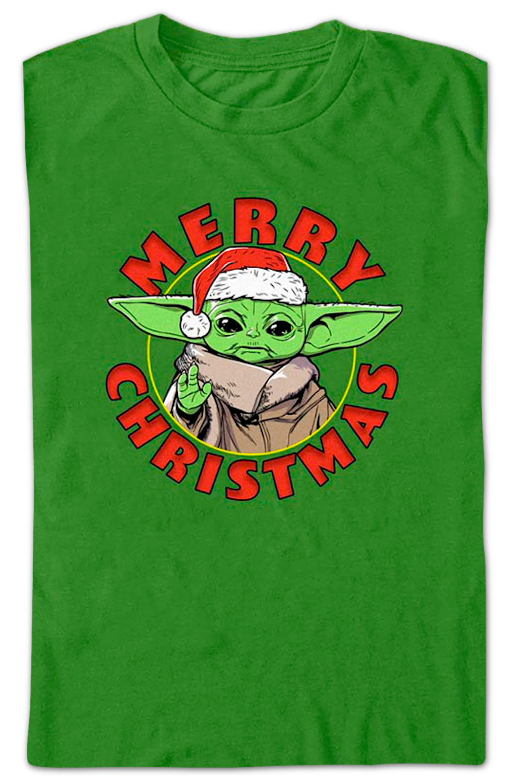 The Child Merry Christmas Mandalorian Star Wars T-Shirt product image 2