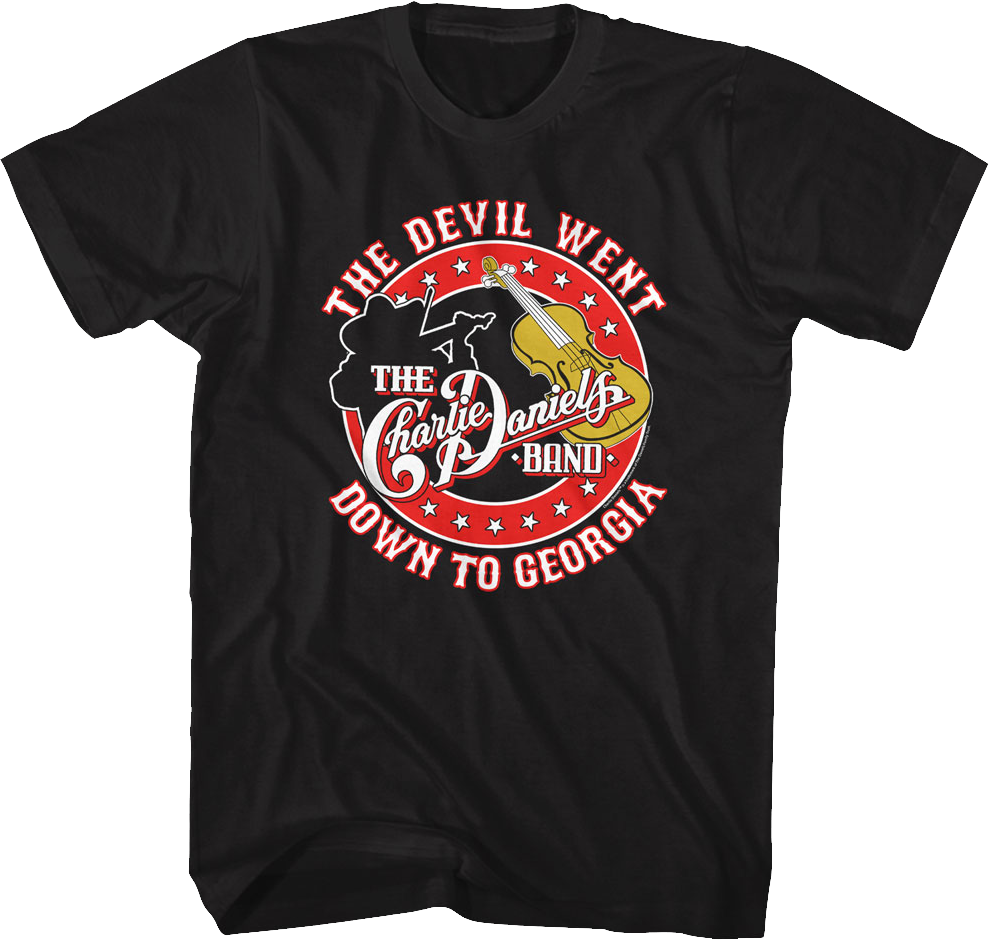 The Devil Went Down To Georgia Charlie Daniels T-Shirt product image 1