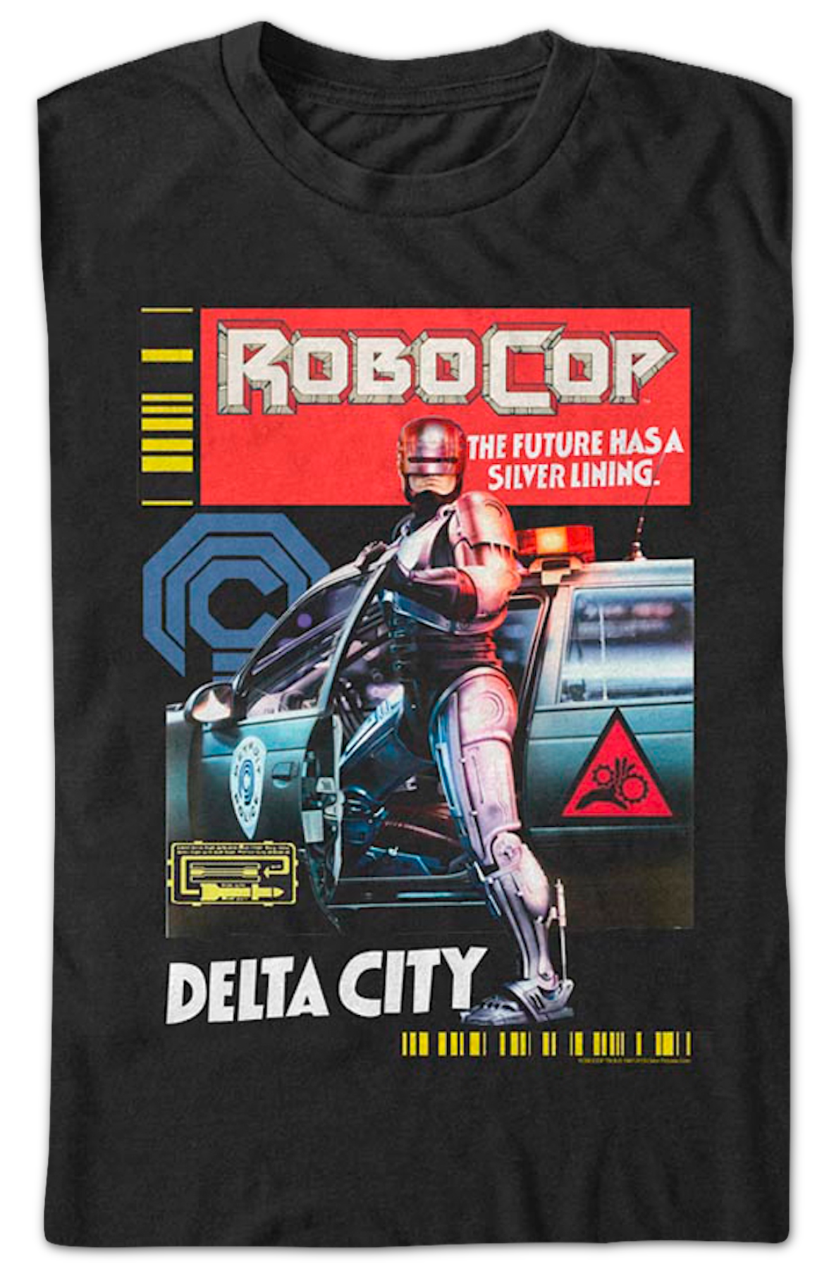 The Future Has A Silver Lining Robocop T-Shirt product image 2