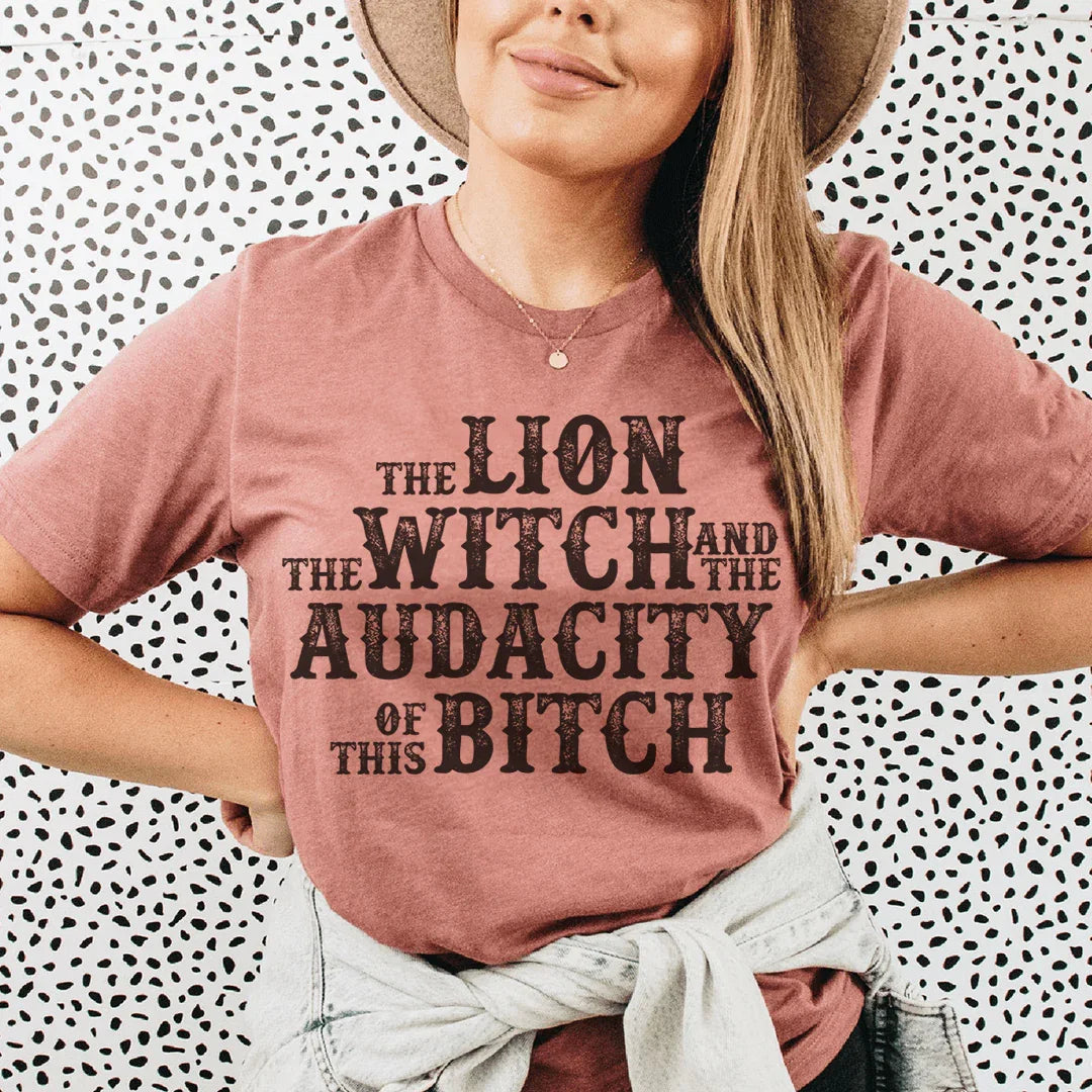 The Lion Witch & Audacity Of This B Tee product image 1