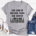 Christian Faith Inspirational Graphic Tee – "The Lord Is product image 1