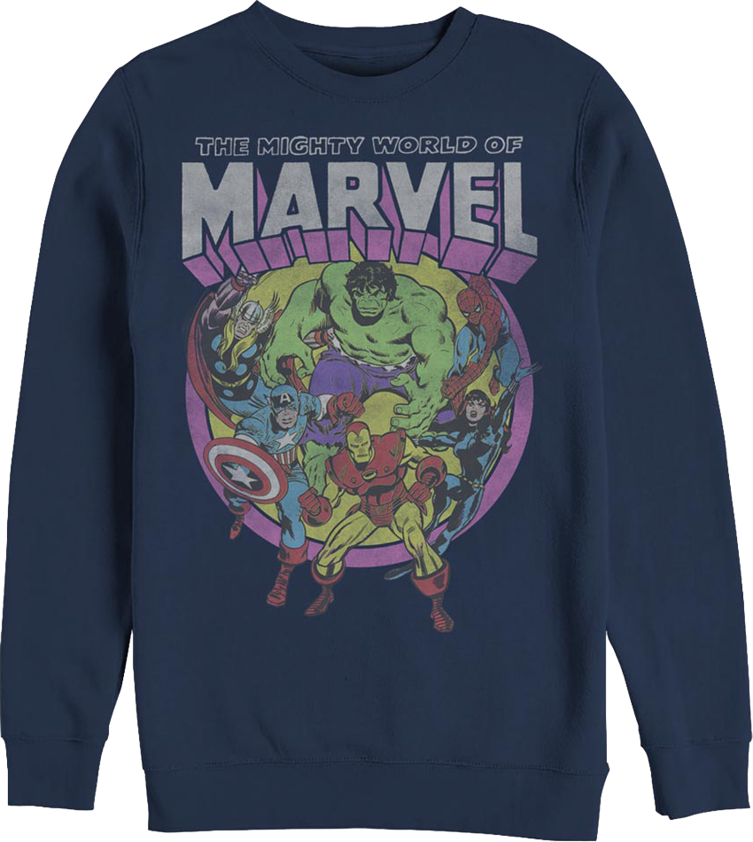 The Mighty World Of Marvel Sweatshirt product image 1