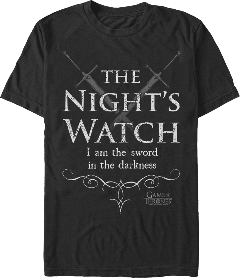 The Night's Watch Game Of Thrones T-Shirt product image 1