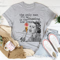 The Only Man I'll Be Chasing Is Ice Cream Tee product image 1