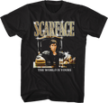 The World Is Yours Sparkling Logo Scarface T-Shirt product image 1