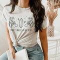 Celestial Boho Graphic T-Shirt – "There's Magic In All Of product image 1