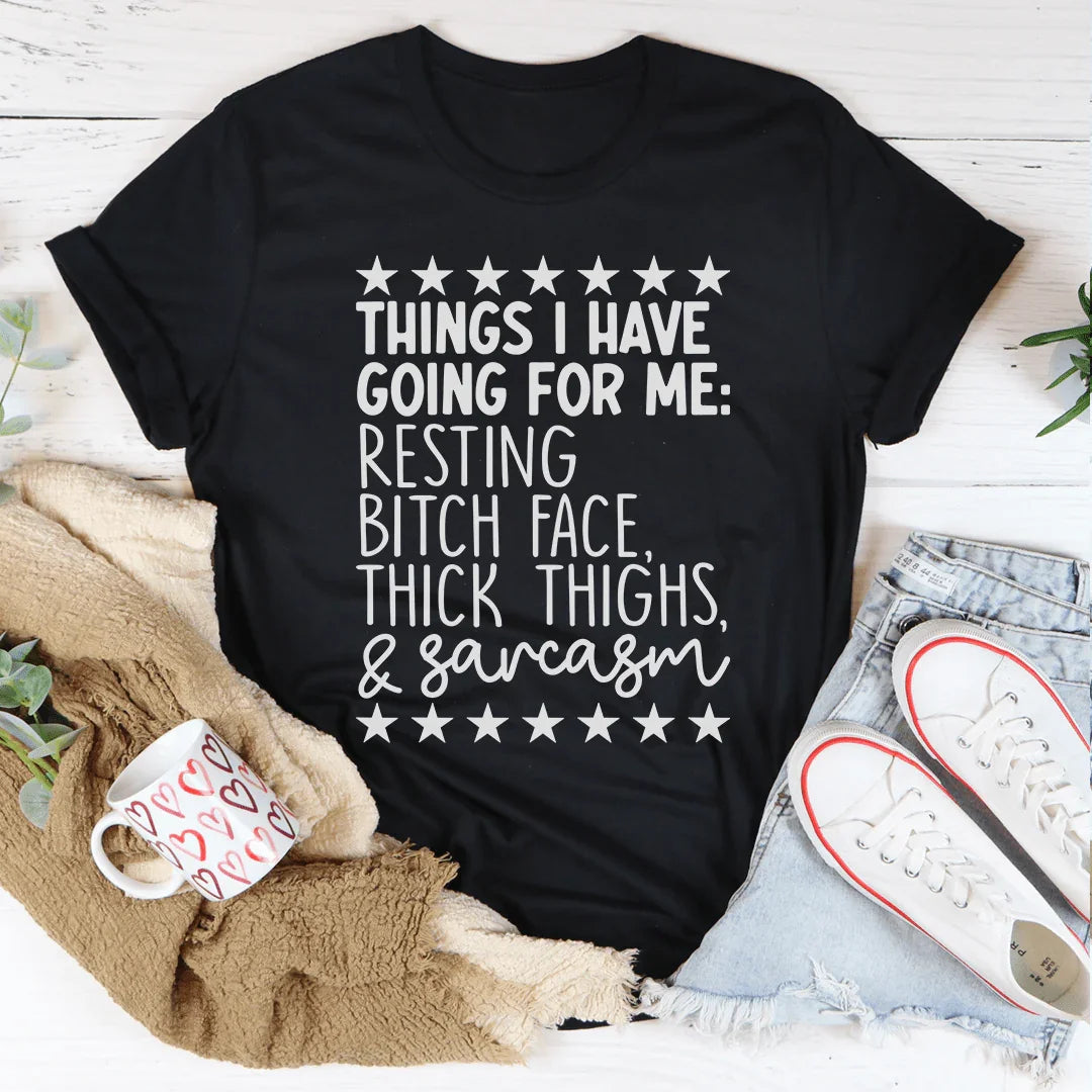 Things I Have Going For Me Tee product image 2