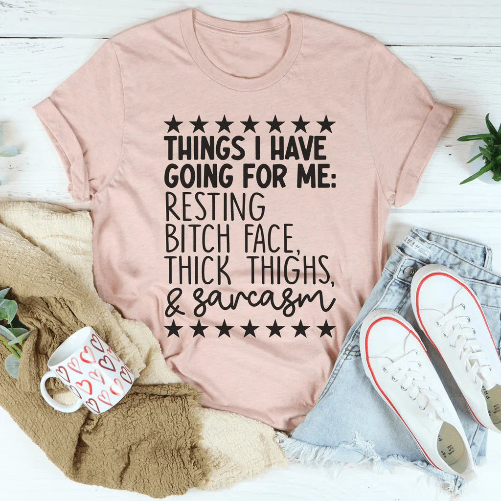 Things I Have Going For Me Tee product image 4