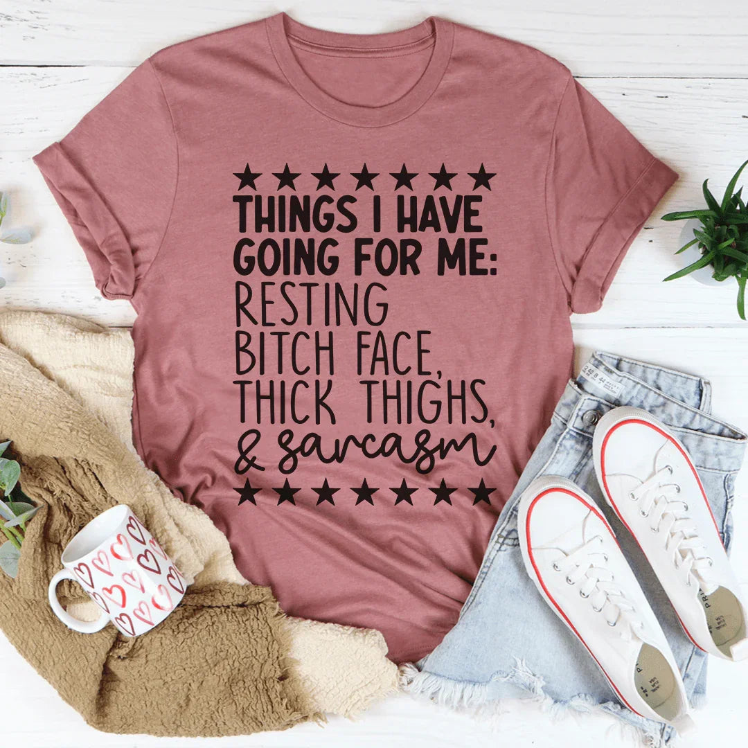 Things I Have Going For Me Tee product image 3