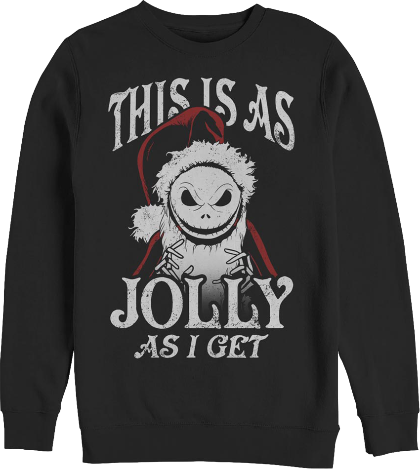 This Is As Jolly As I Get Nightmare Before Christmas product image 1