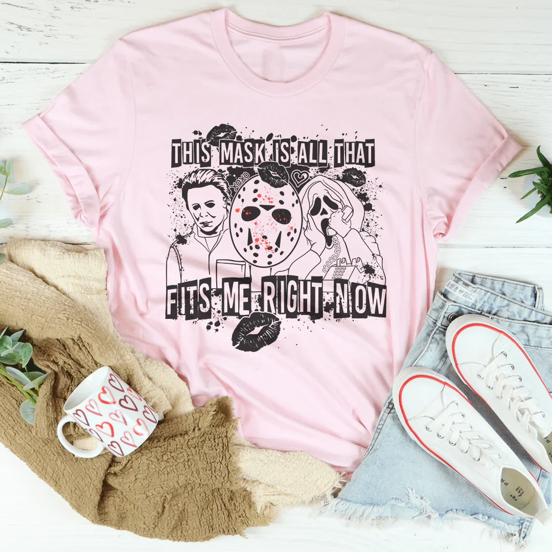 This Mask Is All That Fits Me Right Now Halloween Tee product image 2
