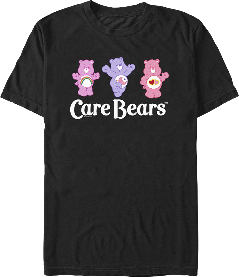 Three Caring Friends Care Bears T-Shirt product image 1