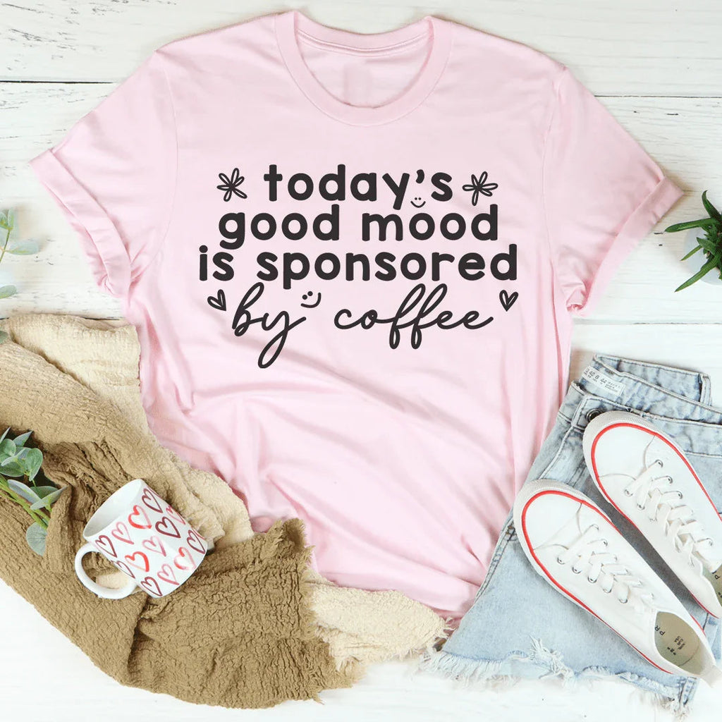 Relatable Everyday Graphic Tee – \"Today's Good Mood\" product image 4