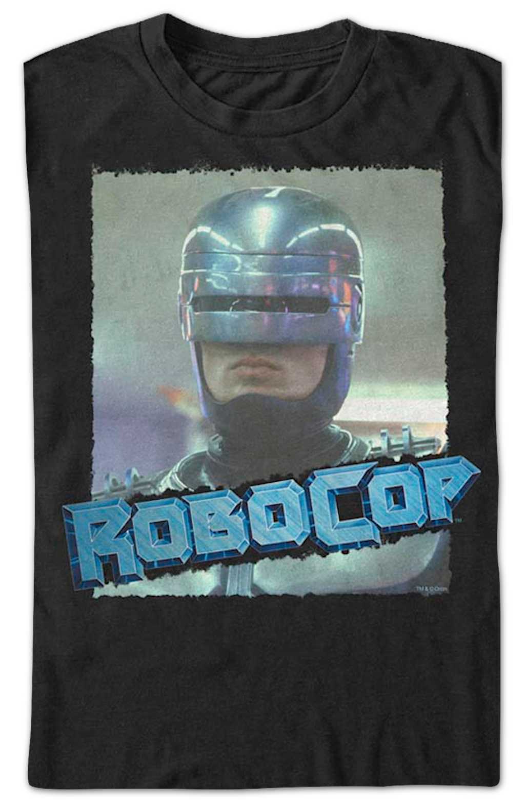 Torn Photo Robocop T-Shirt product image 2