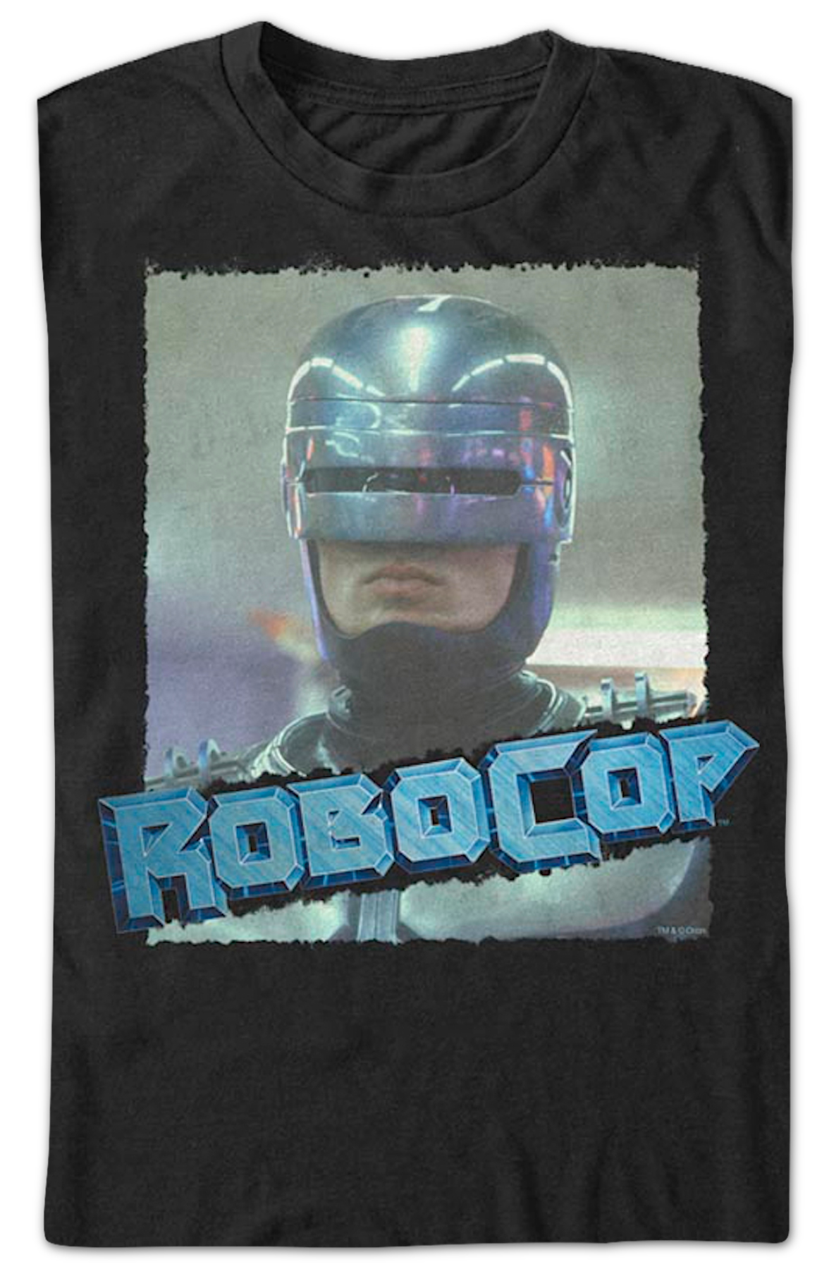 Torn Photo Robocop T-Shirt product image 2