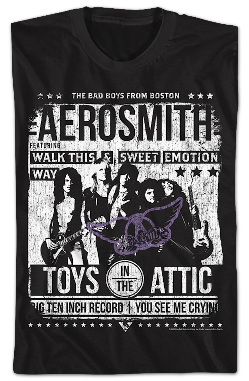 Toys In The Attic Aerosmith T-Shirt product image 2