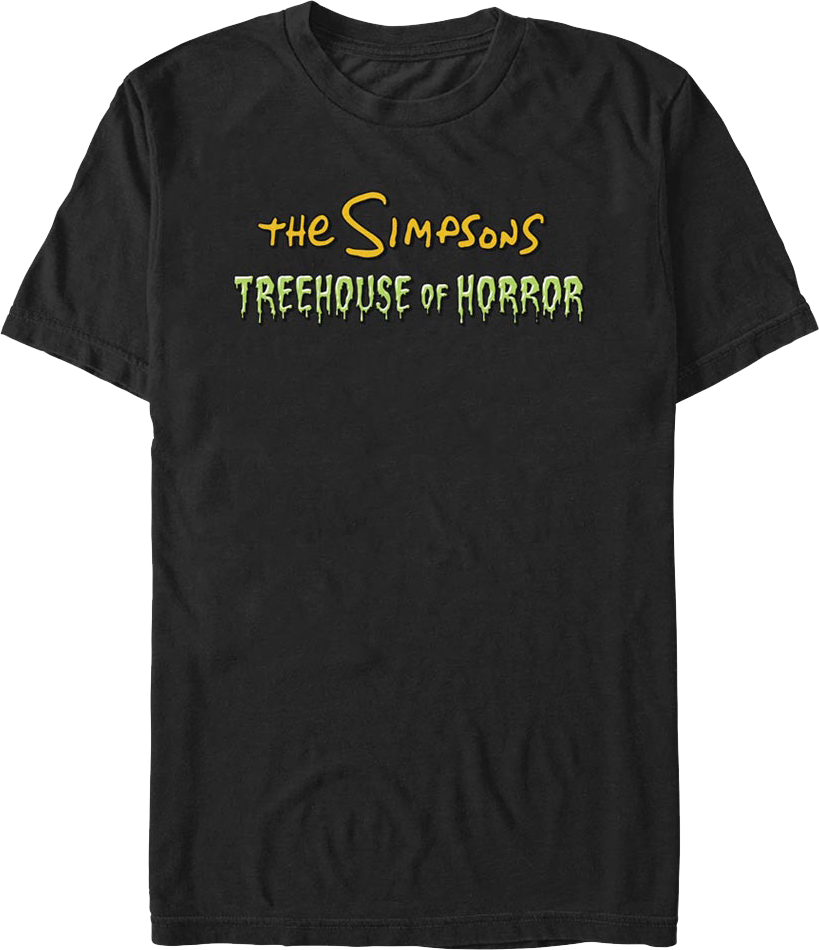 Treehouse Of Horror Logo The Simpsons T-Shirt product image 1