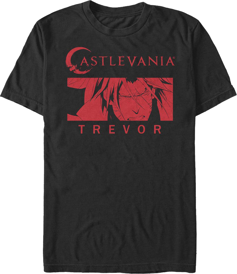 Trevor Red Photo Castlevania T-Shirt product image 1