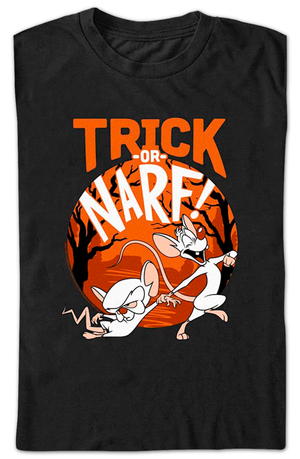 Trick or Narf Pinky and the Brain T-Shirt product image 2
