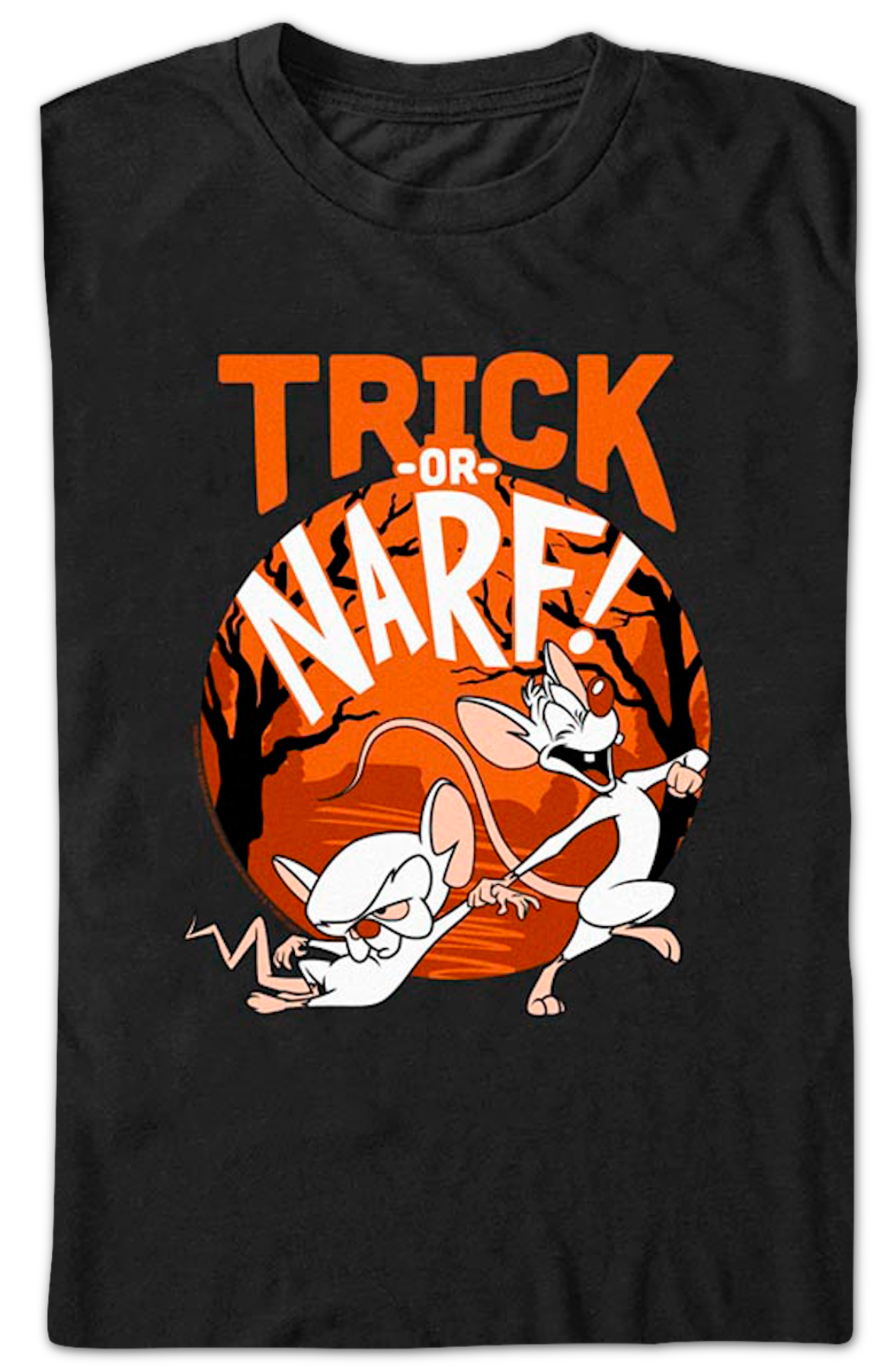 Trick or Narf Pinky and the Brain T-Shirt product image 2