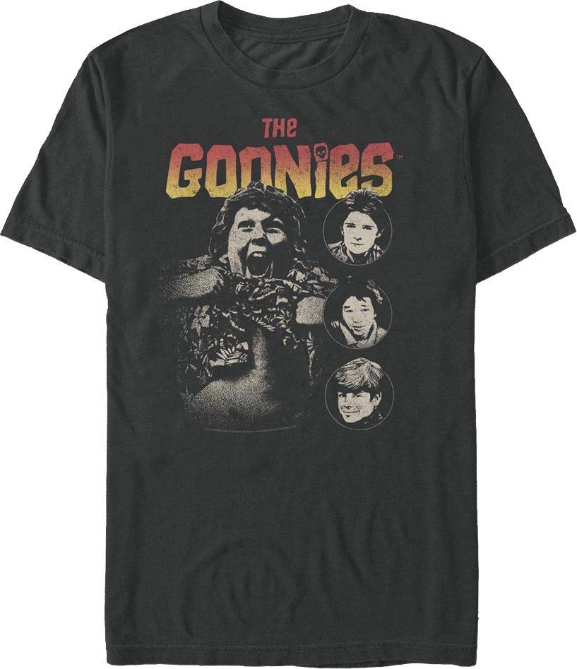 Truffle Shuffle Faces Goonies T-Shirt product image 1