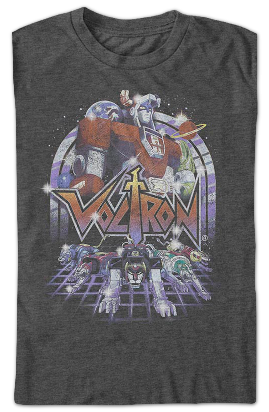 Unchartered Regions Of The Universe Voltron T-Shirt product image 2