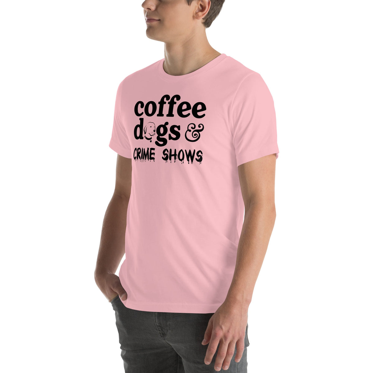 Coffee Dogs & Crime Shows Tee product image 7