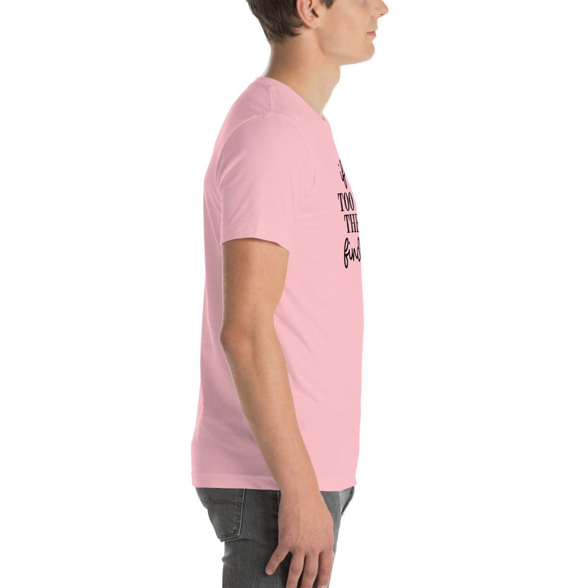 Bold Self-Love Statement Top – "If I'm Too Much Go Find product image 8