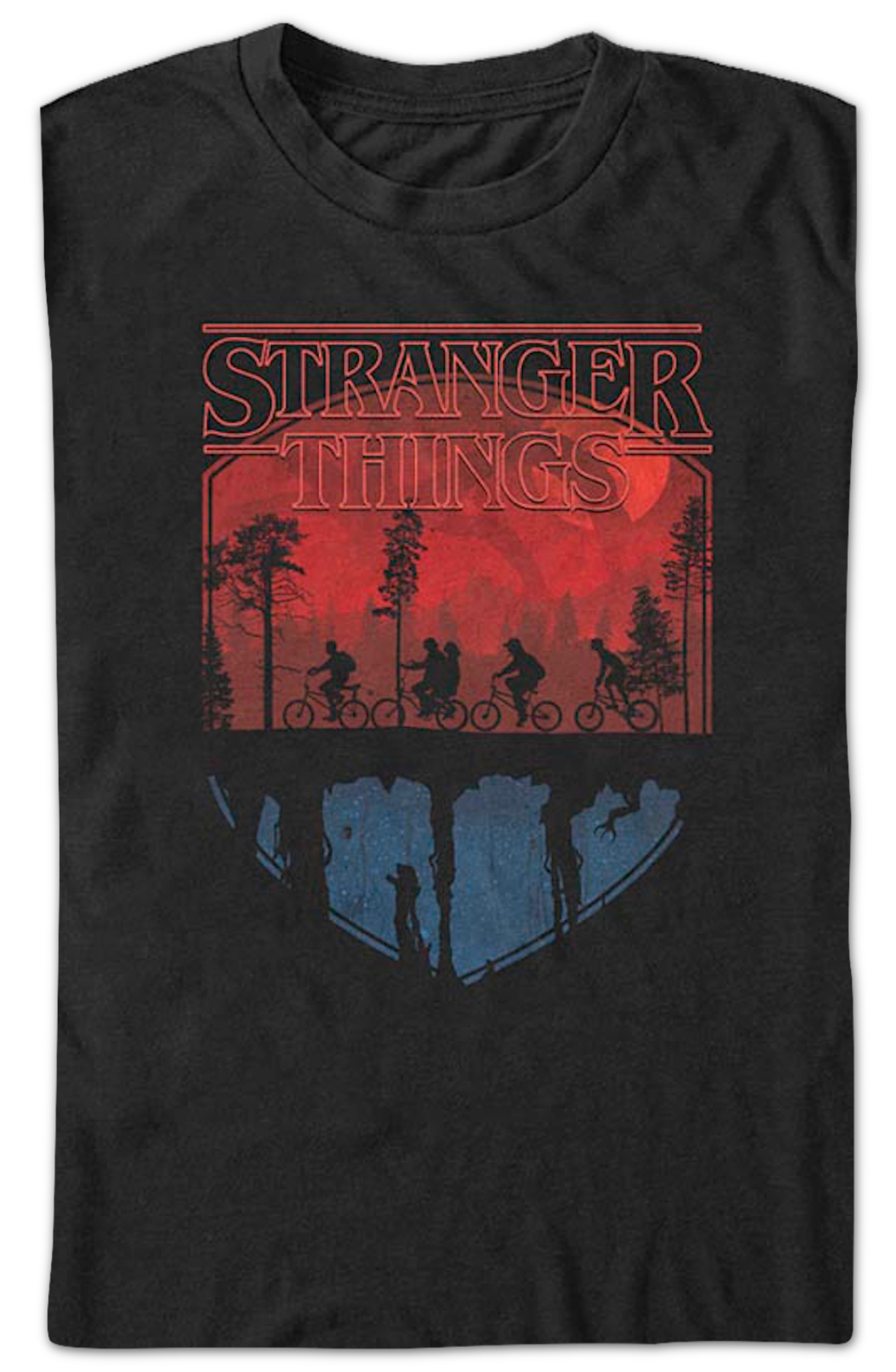 Upside Down Stranger Things T-Shirt product image 2